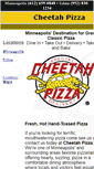 Mobile Screenshot of cheetahpizza.com